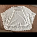 EXPRESS  Boho Sheer Lace Top With Cami Photo 1