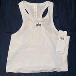 Alo Yoga NWT  Inspire ribbed tank size large Photo 1