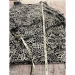 Catherines Tank Top Womens 2X 22/24W Scoop Neck Sleeveless Geometric Black White Photo 6