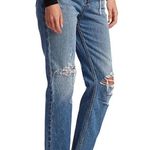 Ksubi NWT Women’s  Super High Rise Straight Leg Chlo Wasted Klub Trashed Jeans 29 Photo 2