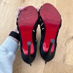 Christian Louboutin Stiletto Pumps Velvet Karina Size 39.5 Black Photo 8