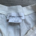 Lovers + Friends  white crop top Photo 2