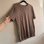 Kate Quinn Women’s Brown Mushroom Pattern Modal Spandex T Photo 7