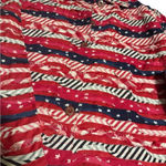 Karen Hart American Flag Cotton Jacket Coat Size M Blue Size M Photo 1