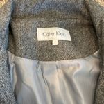 Calvin Klein  wool blend full zip belted coat jacket Photo 3