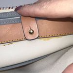 Dooney & Bourke  Miami Beach Leather Coated Canvas Rainbow Zip Shoulder Bag Purse Photo 15