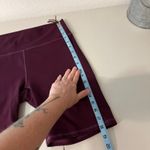 Fabletics Deep Purple Powerhold Inseam 7.5' Mid Rise Biker Shorts Size XL Photo 4