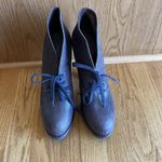 Bottega Veneta ‎ Women's Lace Up Leather Ankle Booties Sz Eu 39 8.5 Plaform Heels Photo 3