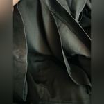 ZARA  BLACK MINI COMBINED VOLUMINOUS DRESS PUFFY SLEEVES  SIZE XXL Photo 7