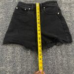 Madewell  Black Jean Shorts Photo 3