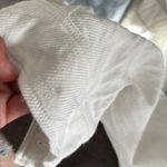 ZARA Cute White Button Up Long Sleeve Shirt Photo 7