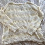MIA NWT:  & Tess ivory stripped sweater Photo 0