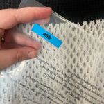 Breathsunny Woman Size‎ Small Black and White striped crochet mini skirt coverup Photo 5