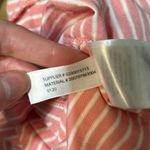 Ralph Lauren Lauren  Pink & White Striped Cap Sleeve Maxi Dress Medium Casual Photo 9