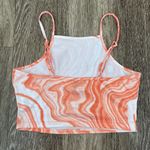 SheIn Womens NWT Orange Marble Print Cami - S Photo 3