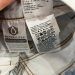 Levi's Levi Ribcage Light Wash Frayed Cut Off Jean Shorts Size 31 Photo 4