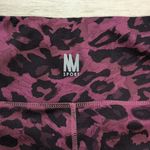 Nicole Miller  Sport Biker Shorts | Leopard Print High-Waisted Spandex Shorts Photo 7