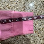 Bella Canvas Orange and Pink Ombré Tunic Top Hoodie Pullover Lace Hem Floral Pattern XL Photo 10