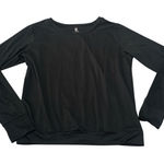 Born Primitive women's large Black Long Sleeve Women's Top split back athletic w Photo 0