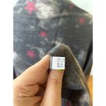 Military Army Grey Green Red Star Print Wool Viscose Wrap Shawl Scarf 28 x 76 Gray Photo 2