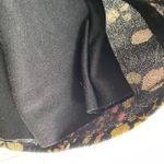 Bailey 44 Black Short Sleeve Drop Waist Suede Floral Panel Dress Size Small Photo 4