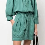 Isabel Marant Isabel Etoile Marant Samira Dress in Celadon NWT Sz. 36 (US 4) Photo 0