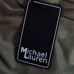 Michael Lauren Micheal Lauren Olive Green Henley NWT Size XS Green Knit Top Photo 6