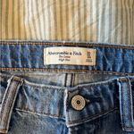 Abercrombie & Fitch Loose High Rise Light Blue Denim Jeans Photo 1