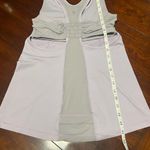 Lululemon  Tank Top Size 6 Purple Gray Tone It Racerback Shelf Bra Yoga Running Photo 7