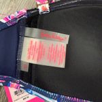 Lilly Pulitzer  Navy/Pink Print Bikini Top Photo 8