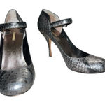 Max Studio  Elegant Black Snakeskin Pattern Heels Photo 0