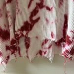 Runway Distressed Tie Dye Oversized Sweater Size M Photo 4