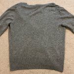 Lafayette 148  Cashmere V-Neck Sweater Size Small Gray Pullover Jumper Photo 5