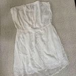 Rusty  strapless white beachy summer dress size M Photo 0