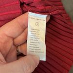 Good American  Angle Rib Mock Halter Midi Dress Team Cardinal Red NWT Photo 8