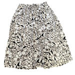 Worthington  Maxi Skirt PXL drawstring neutral floral Photo 0