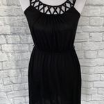 No Boundaries women S hi low open cut tank top sundress black Photo 0