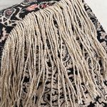 Gimmicks by BKE Buckle Patterned Fringe Western Cropped Blazer Jacket Photo 7