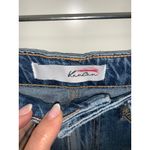 KanCan Women's High Rise‎ Distressed Straight Leg Jeans Size 3/25 Blue Photo 1