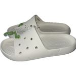 Crocs Slide Sandals Womens Size 12 Mens Size 10 White Photo 2