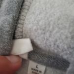 Vans  Gray Hoodie with Red Accents Size Large Cropped Photo 2