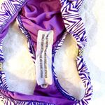 NEW Mossimo White/Purple Patterned Bikini Bottom Photo 2