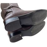 Ralph Lauren Meranda Boots Womens 6B Brown Leather Riding Quite Luxury Academia Photo 10