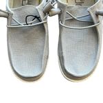 Hey Dude - Wendy Chambray Light Grey Slip On Casual Shoes Sz 7 Photo 2