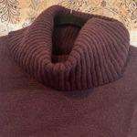 G By Giuliana Plum Maxi Tunic Turtle Neck Sweater Size Small Photo 3