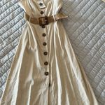 Forever 21 NWT  Linen belted dress Photo 0