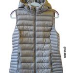 32 Degrees Heat Thermal Lightweight Puffer Vest Detachable Hood Gray Size XS Photo 0