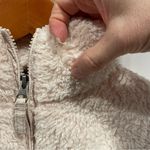 Patagonia cream soft and furry 1/4 zip pullover sweatshirt jacket XS Photo 4