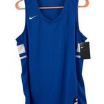Nike Jersey Womens Medium Basketball Athletic Blue NWT Training Train 932914-494 Photo 0