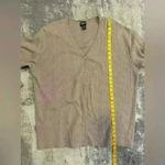 Women’s Brown Basix Button Down Tan Size undefined Photo 5